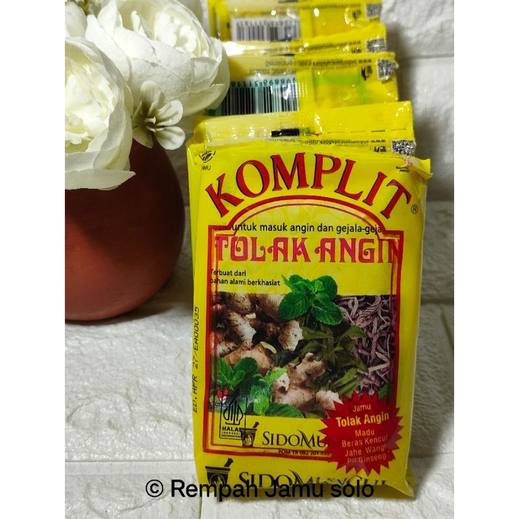 

Sido Muncul Jamu Tolak Angin Komplit 5 Produk dalam 1 kemasan