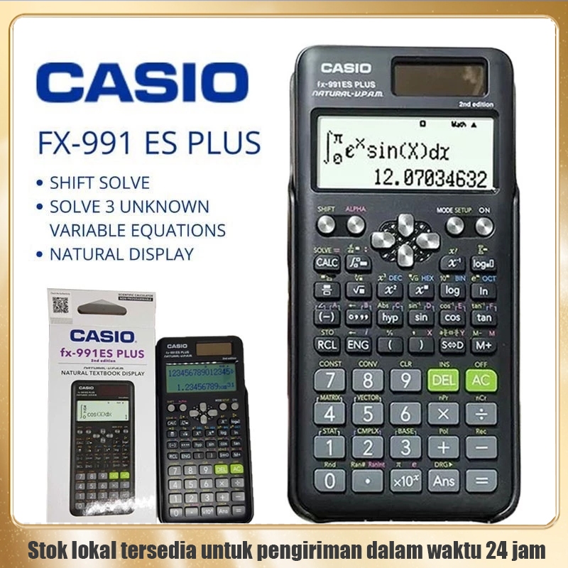 

【Fast delivery】Casio Scientific Calculator FX-991ES-Plus 522 Functions Professional Use by Students Genuine