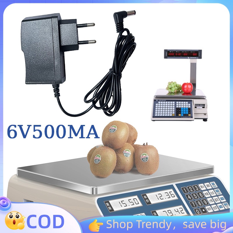 Charger Timbangan Digital Adaptor 6v 500ma Charger Timbangan Digital
