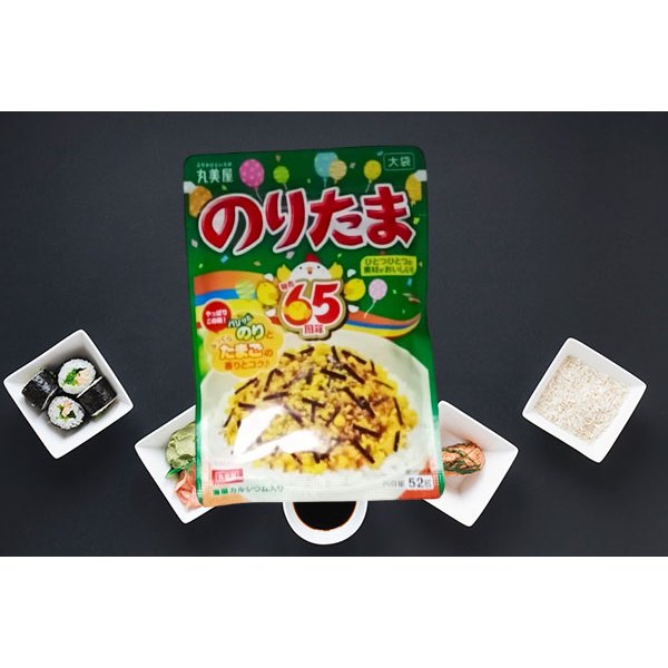 

Marumiya Noritama Furikake – Topping Nasi Rumput Laut, Legend sejak 1960, Edisi 65 tahun.