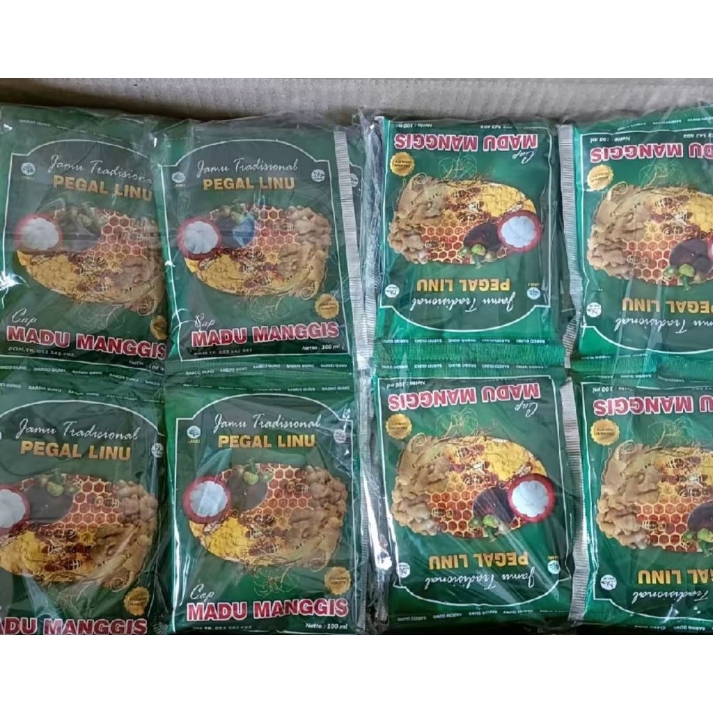 

12sachet JAMU TRADISIONAL CAP MADU MANGGIS