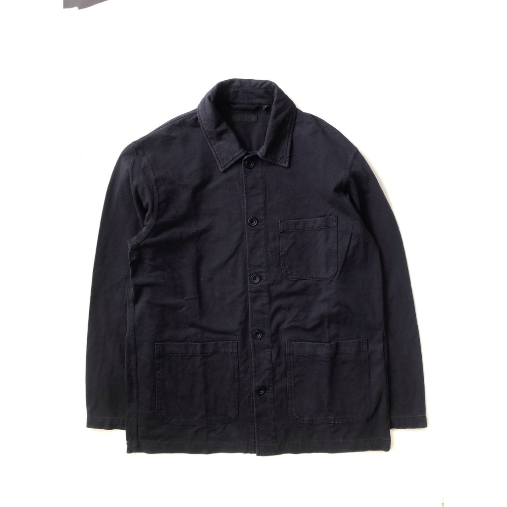 Uniqlo Washed Jersey Chore Jacket (JC-6310) XL 77x58