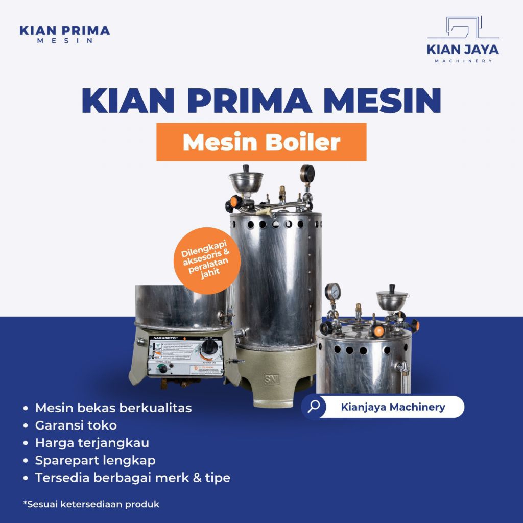 [ kian prima mesin ] BOILER GB27 NAGAMOTO 25 LITER