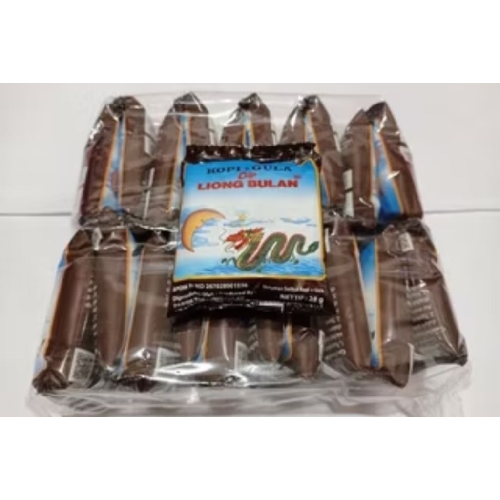 

Kopi liong + gula 1 pack isi 20pcs