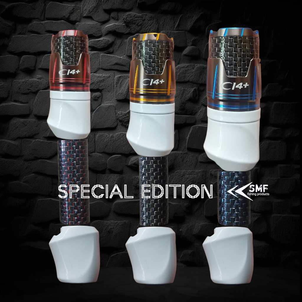 Reel Seat Skeleton Mahkota 4 Carbon Terbaru / Reel seat micro fishing