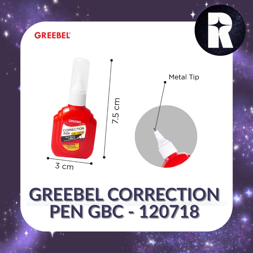 

GREEBEL CORRECTION PEN GBC 120718/ TIPE X CAIR