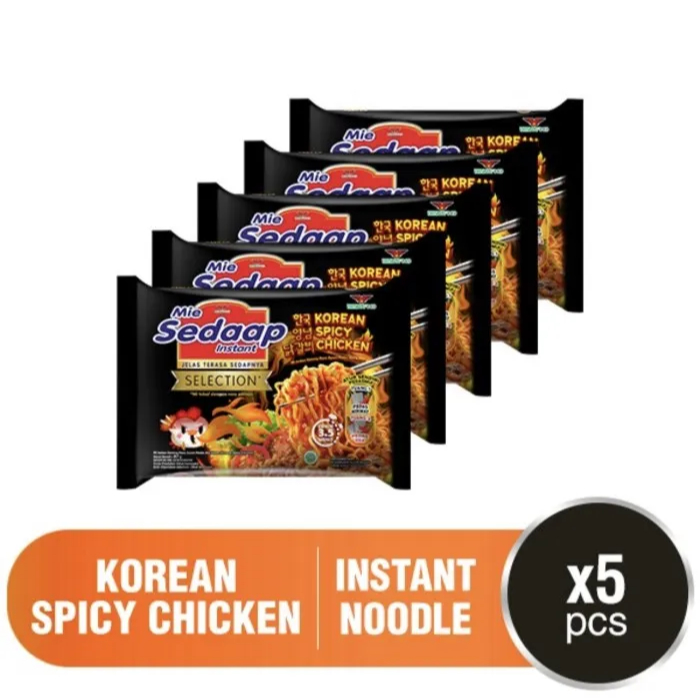 

SEDAAP MIE INSTAN KOREAN SPICY CHICKEN ISI 5 PCS