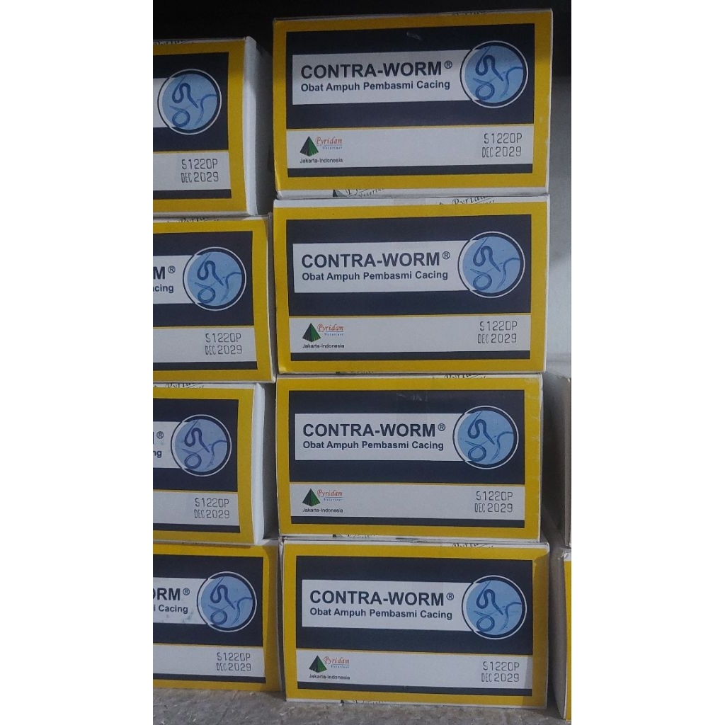 CONTRA-WORM 10 gram (obat cacing unggas dan babi)
