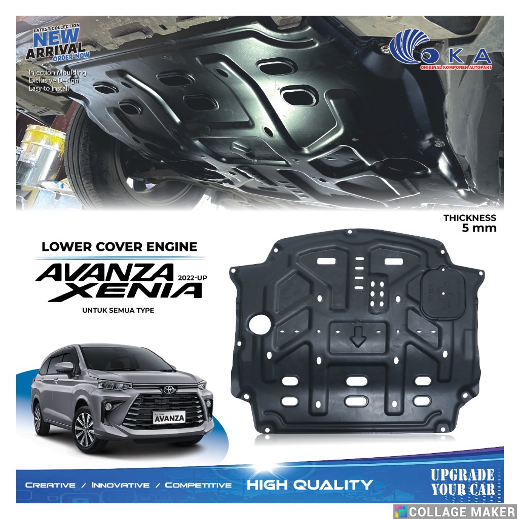 Lower Cover Engine Toyota Avanza 2022-2025
