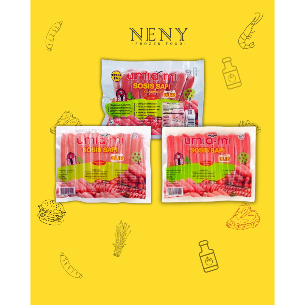 

SOSIS SAPI UMIAMI 450GRAM;500GRAM;750GRAM