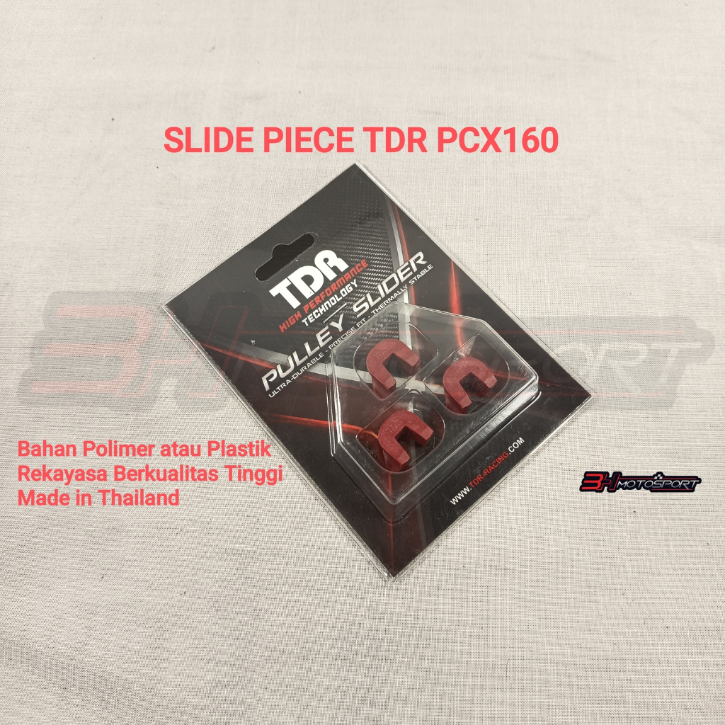 SLIDE PIECE TDR PCX160 BAHAN POLIMER/PLASTIK