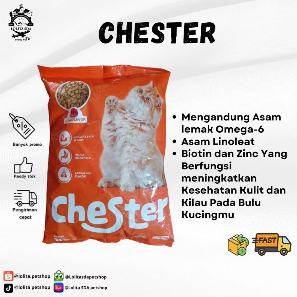 CHESTER CAT FOOD 800gr