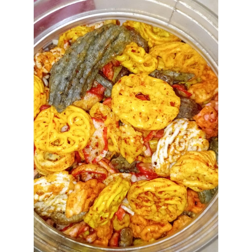 

Krupuk Seblak Mix / seblak campur