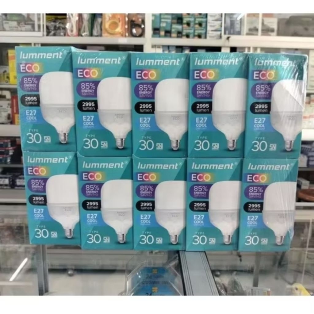 ( Per slop 5pcs ) Lumment Eco Led Kapsul 30watt Lumment Murah Per slop