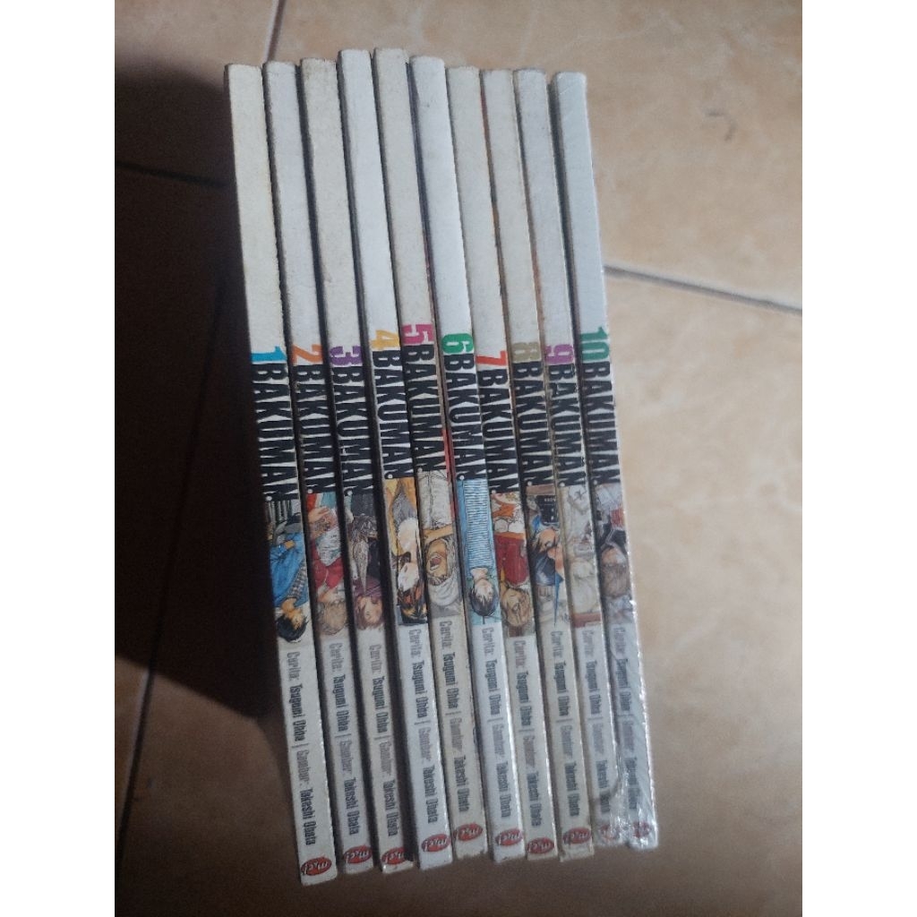 komik bakuman set 1-10