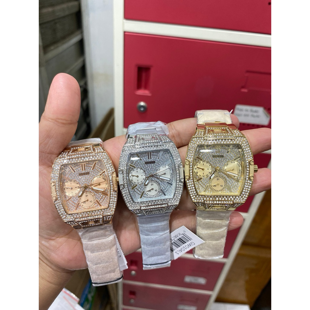 100% Original Jam Tangan Wanita Guess Raven GW0104L1/L2/L3/L4