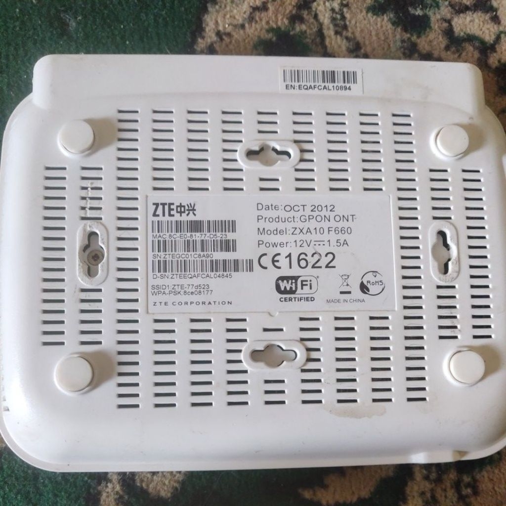 modem zte zxa10f660