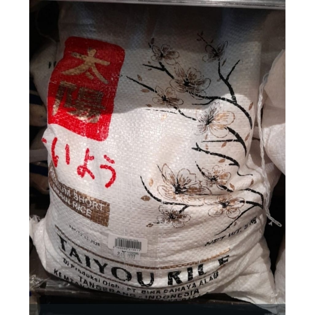

Beras taiyou rice 5kg