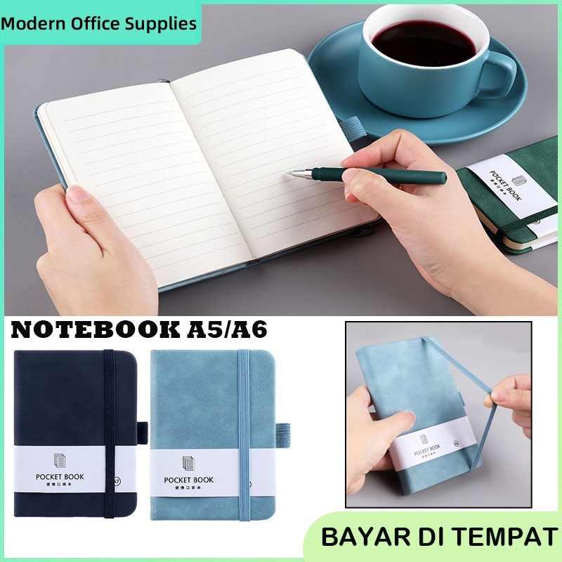 

Notebook Mini A6 Buku Catatan Kecil Book Aesthetic Portable Buku Tulis Aesthetic Agenda Tali 100 Lembar