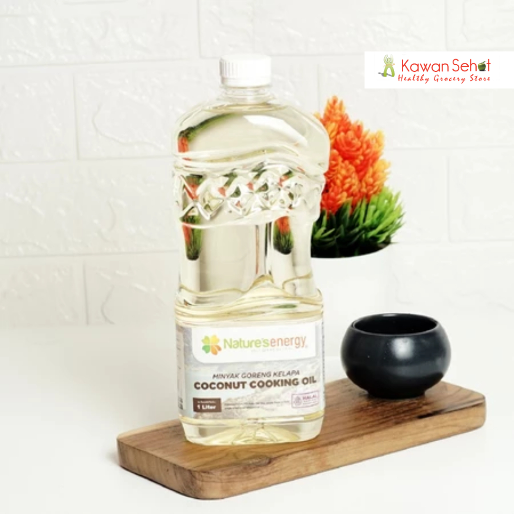 

Nature's Energy Coconut Cooking Oil | Minyak Goreng Kelapa 1L
