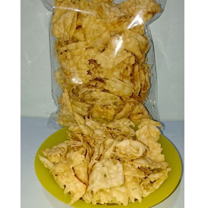 

kripik bawang original 250g,enak dan nikmat