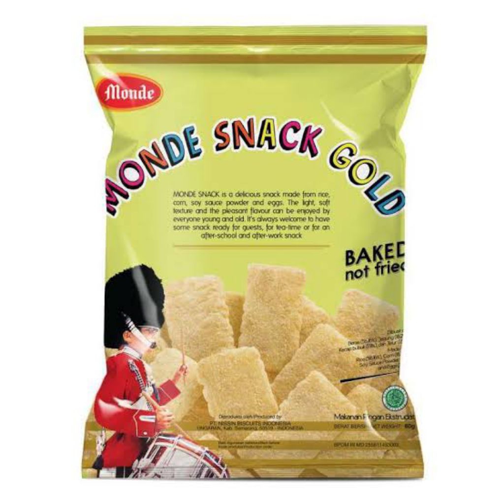

Monde Serena Snack Gold 60g – Renyah, Lembut & Elegan!