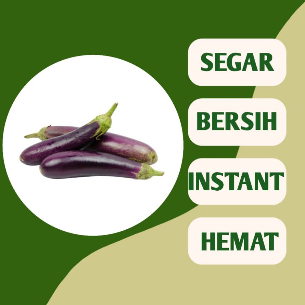 TERONG UNGU SEGAR - INSTAN PALEMBANG