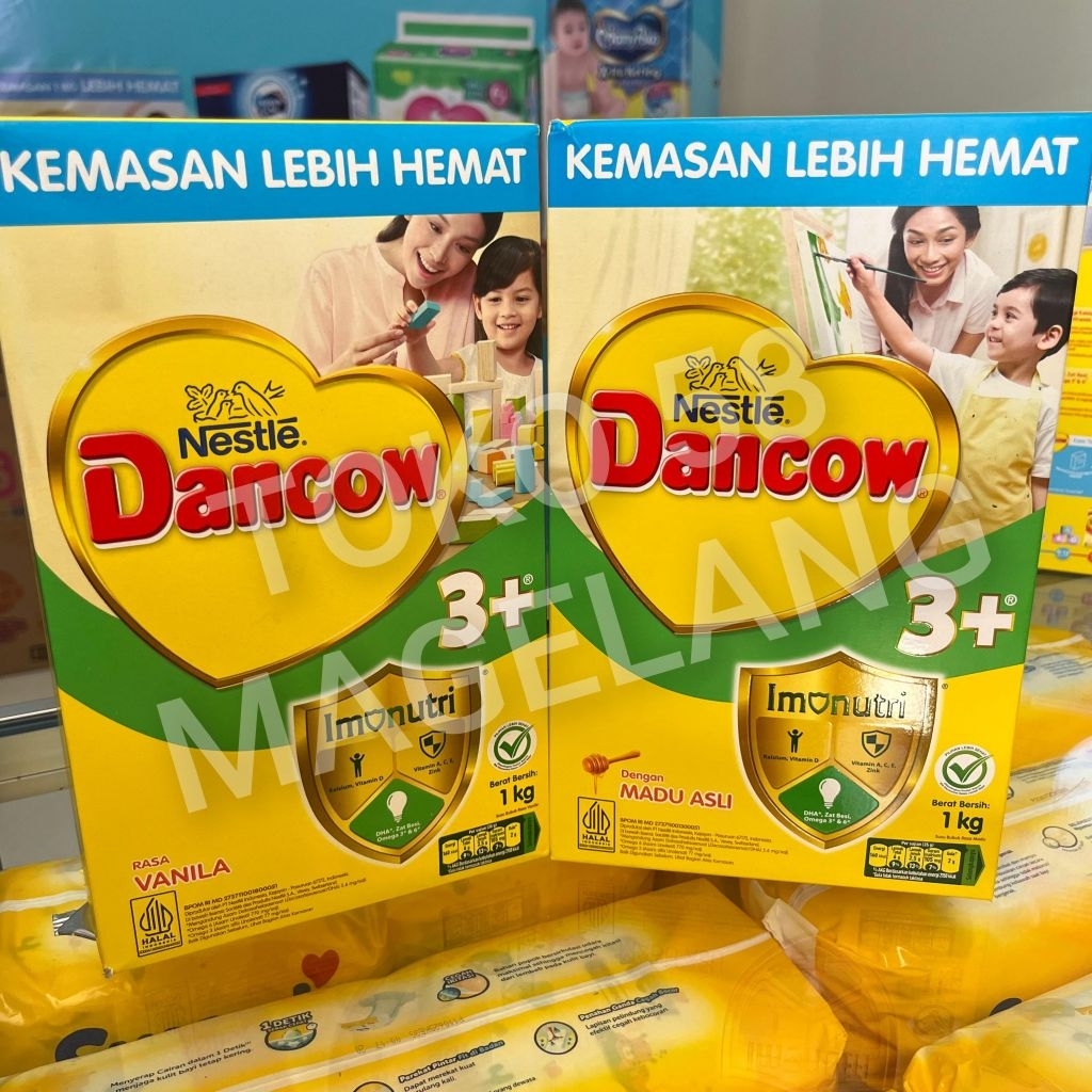 

Susu Dancow 3+ 1kg / Rasa Vanila, Madu / Susu Anak Dancow 1kg