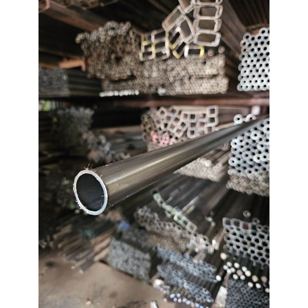 PIPA BESI OD 38.1 MM PUTIH / CRC / STKM11AC / STKM