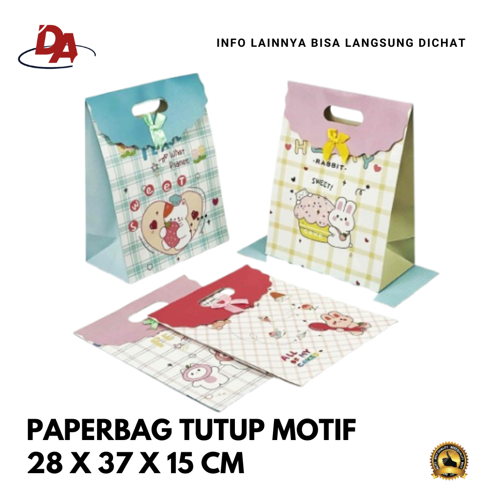 

PAPERBAG MOTIF - PAPERBAG MOTIF TUTUP - TAS BELANJA - TAS SOUVENIR - TAS HAMPERS