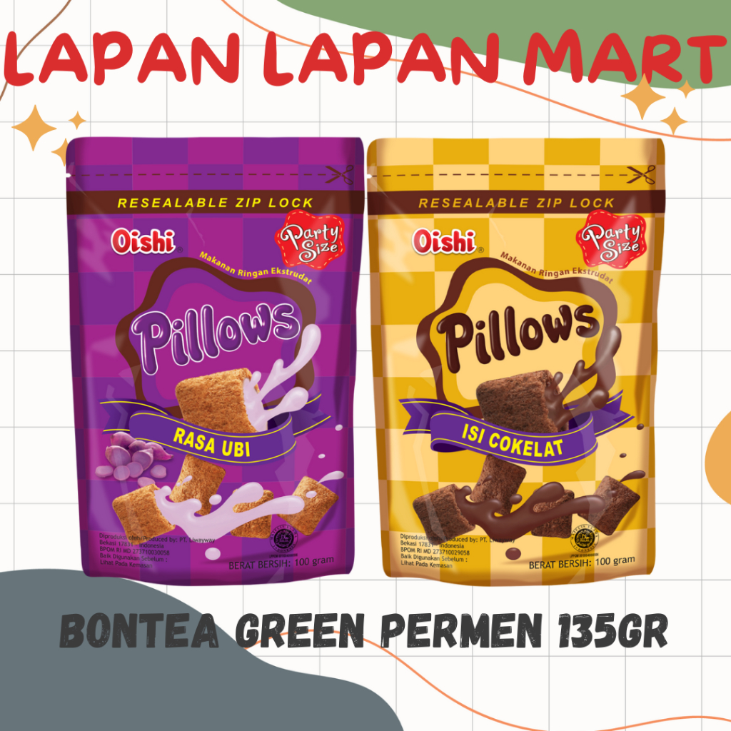 Oishi Pillows 100gr Snack Pillows