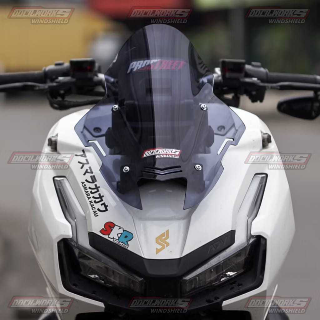 BERKAH MOTOR RACING COD 1PCS VISOR TDR V5 NMAX NEW / NMAX OLD Visor windshield NMAX new sporty TDR v