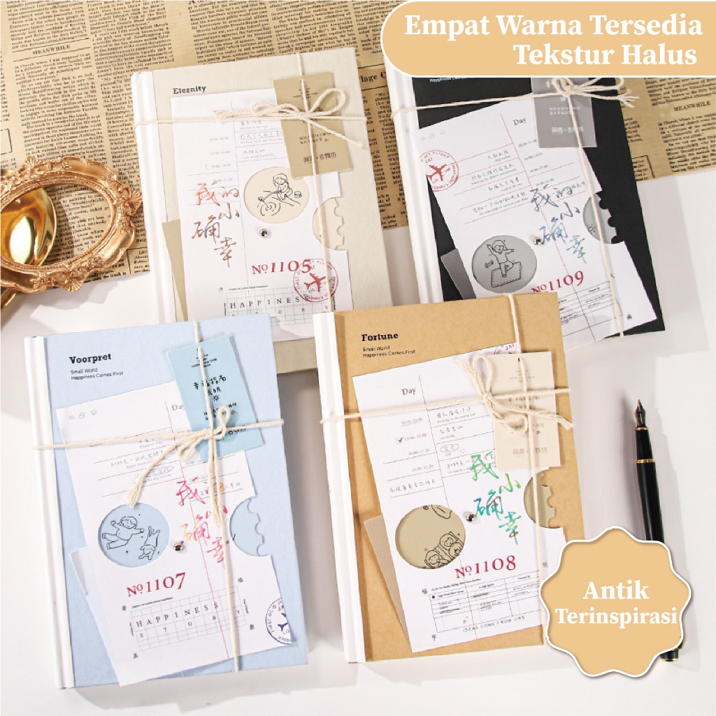 

【Buku Acak】 Musim Sekolah Hadiah Alat Tulis Luar Biasa A5 Hardcover Notebook Catatan Catatan Dan Bahan Untuk Kelas Tulis Buku Harian Pena Yang Halus Buku Persediaan Artikel