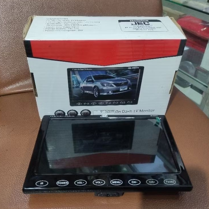 LAYAR MONITOR MOBIL 9 INCH / SLIM ON DASH MONITOR