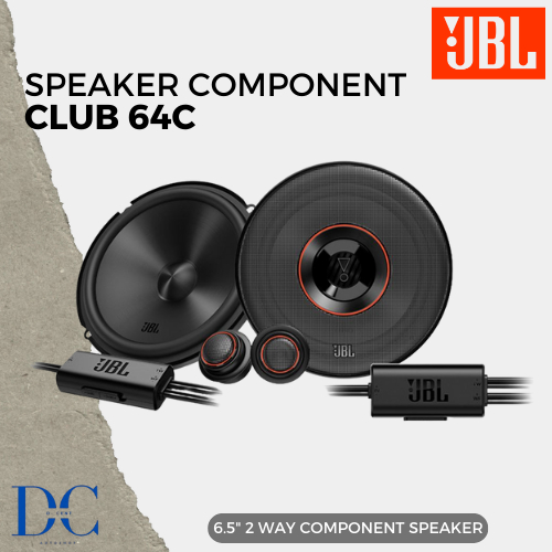 Speaker Component Mobil - Speaker JBL Club 64C - 6.5 Inch - 2-Way Component Mobil - Speaker Audio Mo