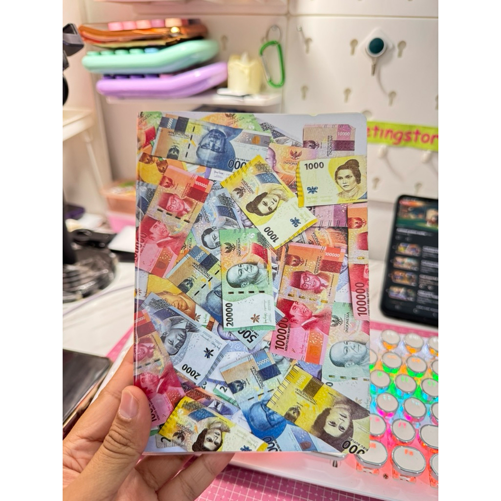 

BINDER COVER UANG UKURAN A6