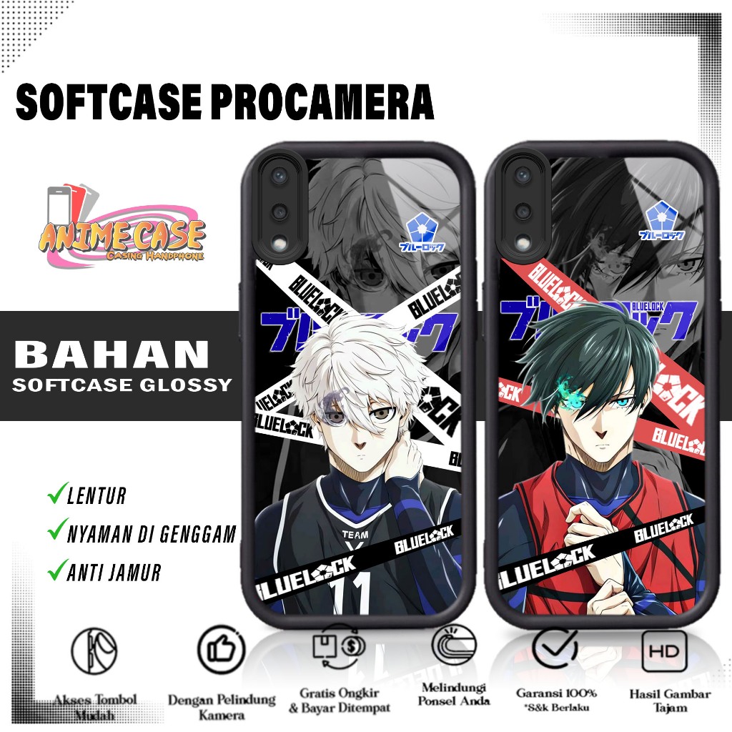 Case SAMSUNG A01 CORE M01 CORE Anime Case Motif BLK2 Casing Hp 2D GLossy Softcase Hp Hardcase Hp Bis
