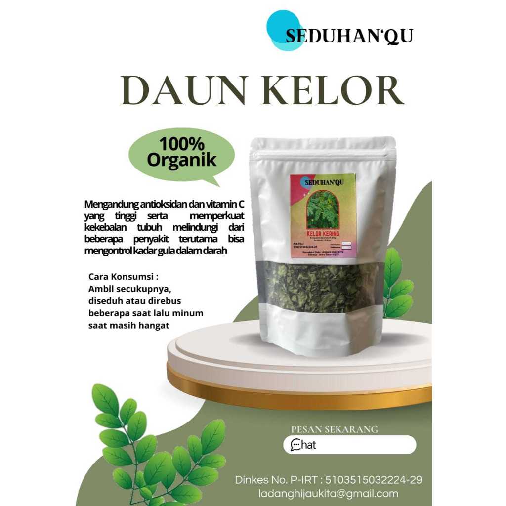 

Daun Kelor Kering