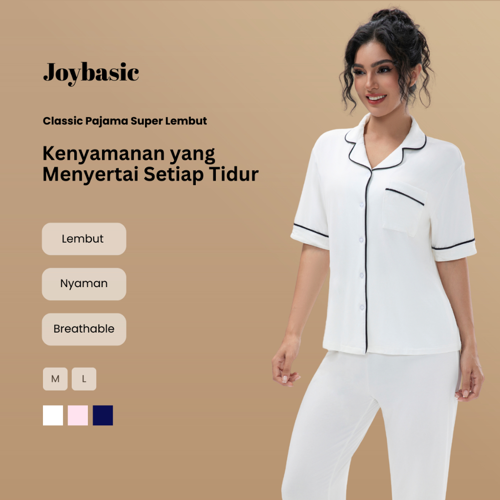 Joybasic classic pajama super lembut