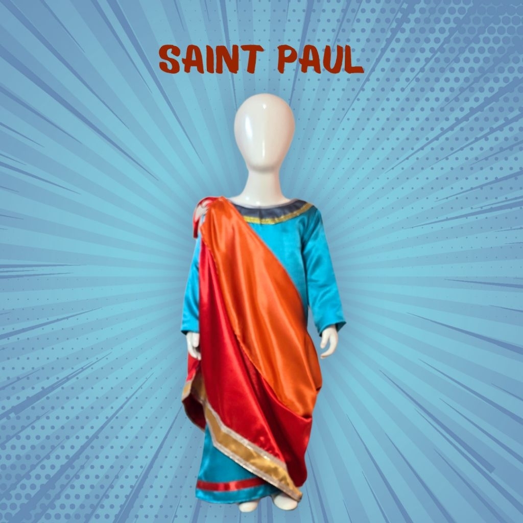 Santo Paulus Kostum Cerita Alkitab Anak Kostum Keagamaan Dewasa