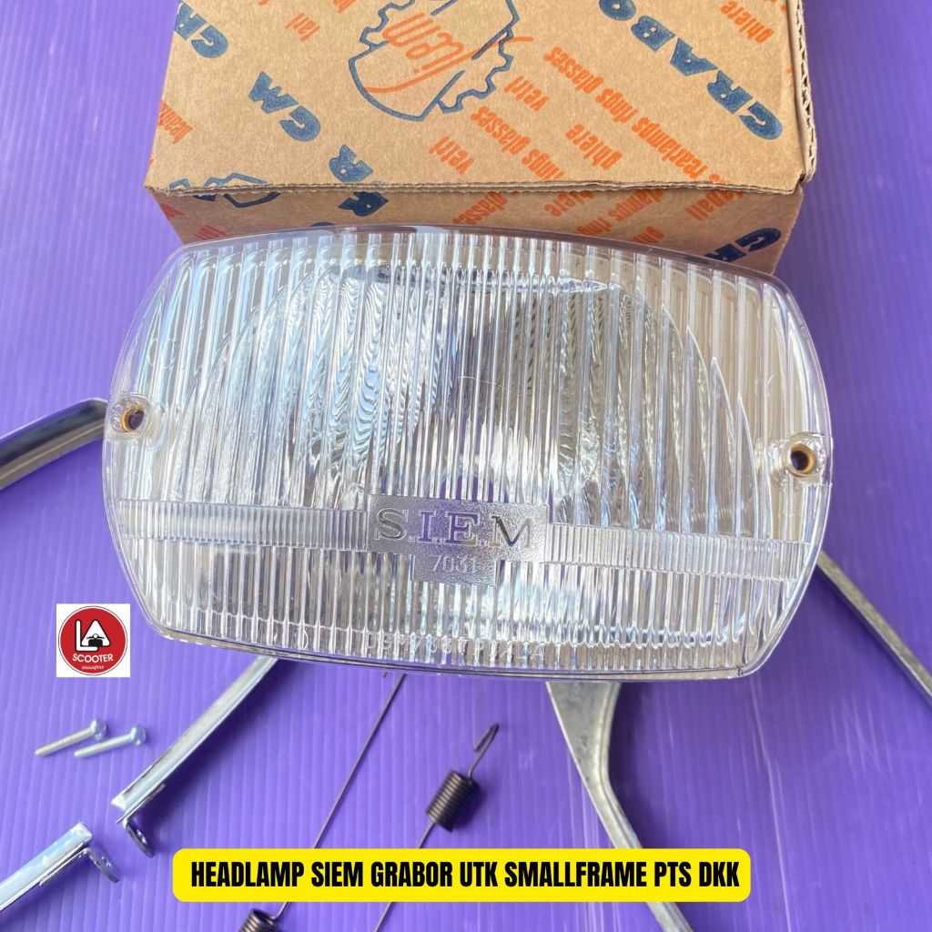 Headlamp Siem Grabor utk Smallframe pts dkk