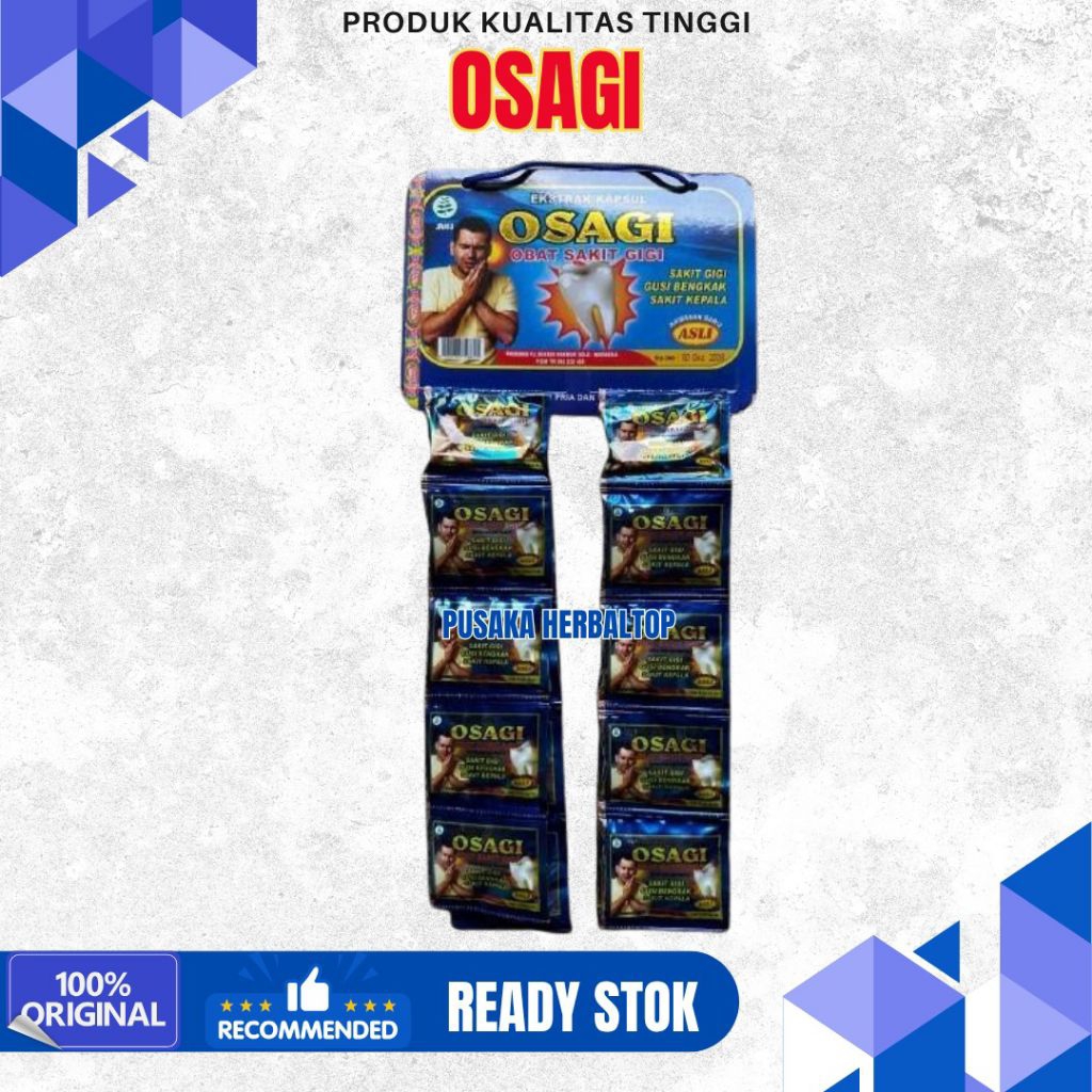 

osagi kapsul biru tua original