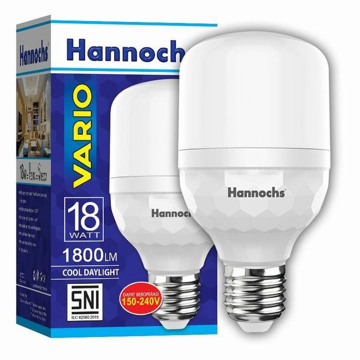 bola lampu led hannochs vario 18 watt
