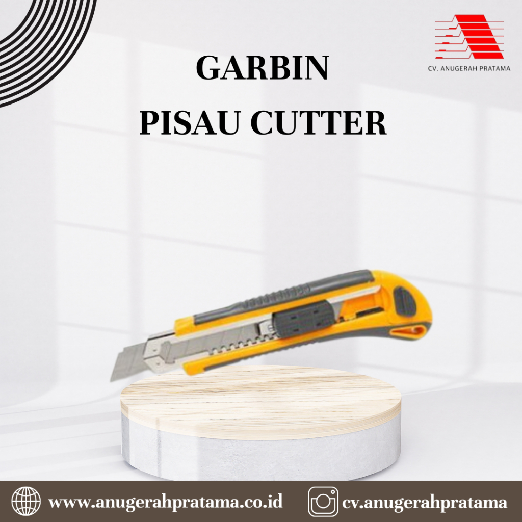 

Pisau Cutter Knife Garbin Germany (9 mm & 18mm)- PCU CT