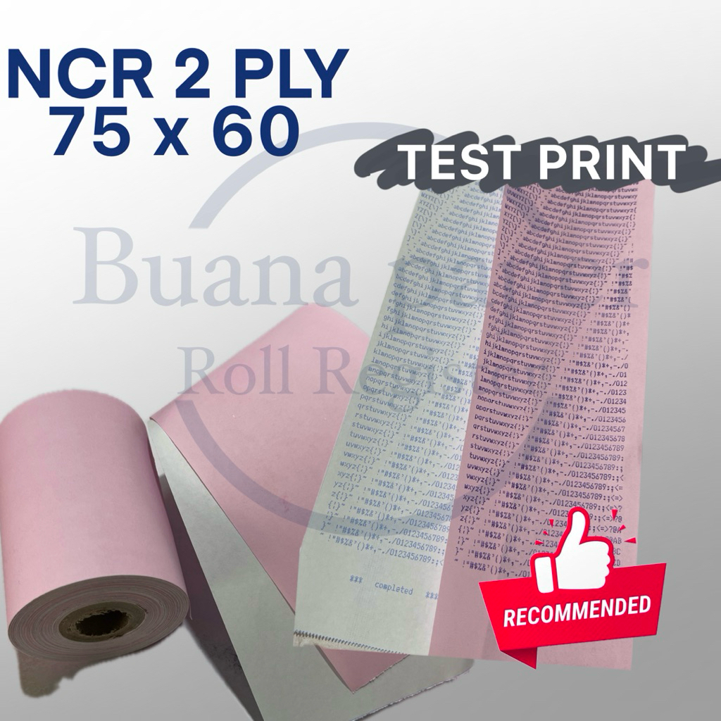 

Ay00! Kertas 2 ply Merah Putih 75x60