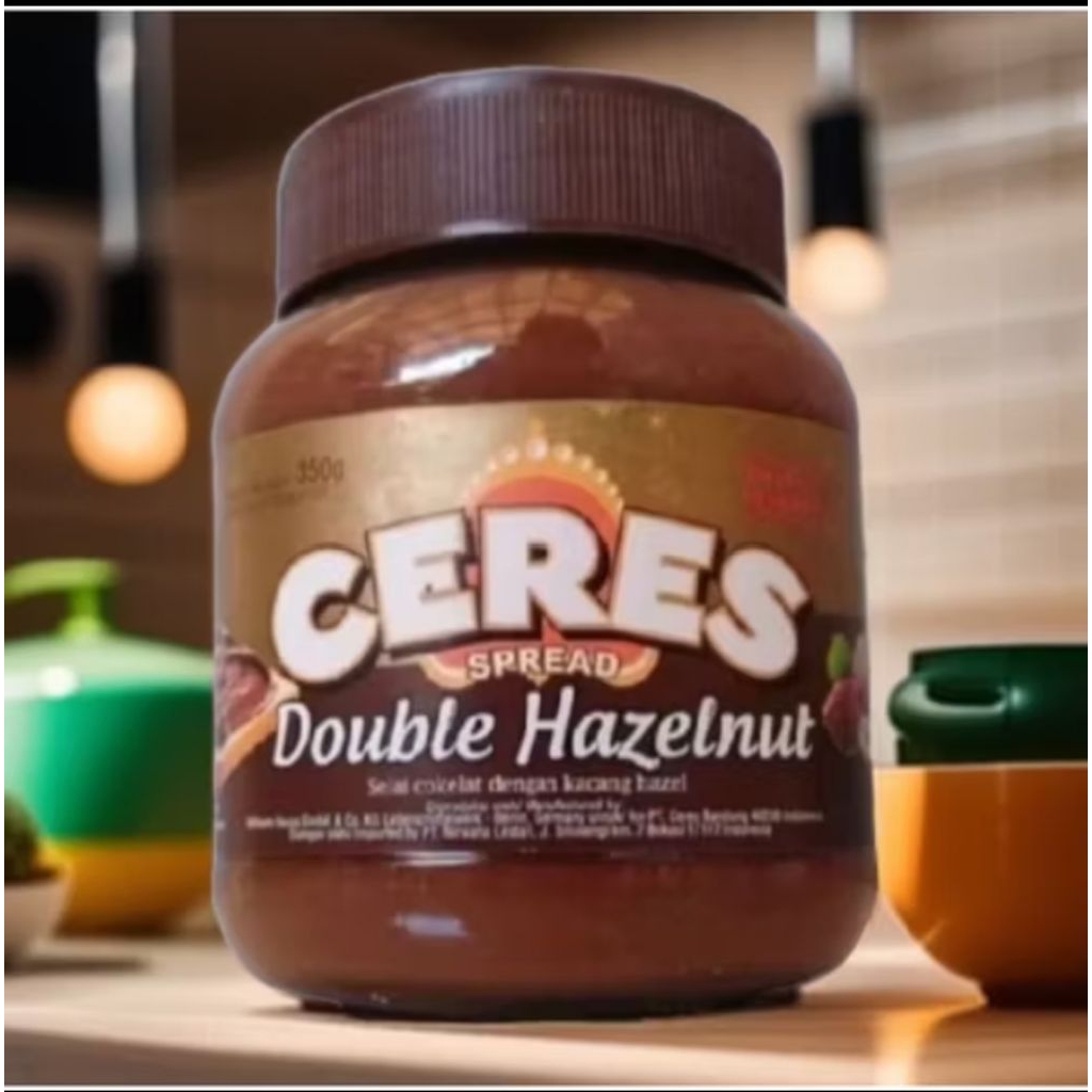

ceres spreed double hazelnut 350gr selai serbaguna