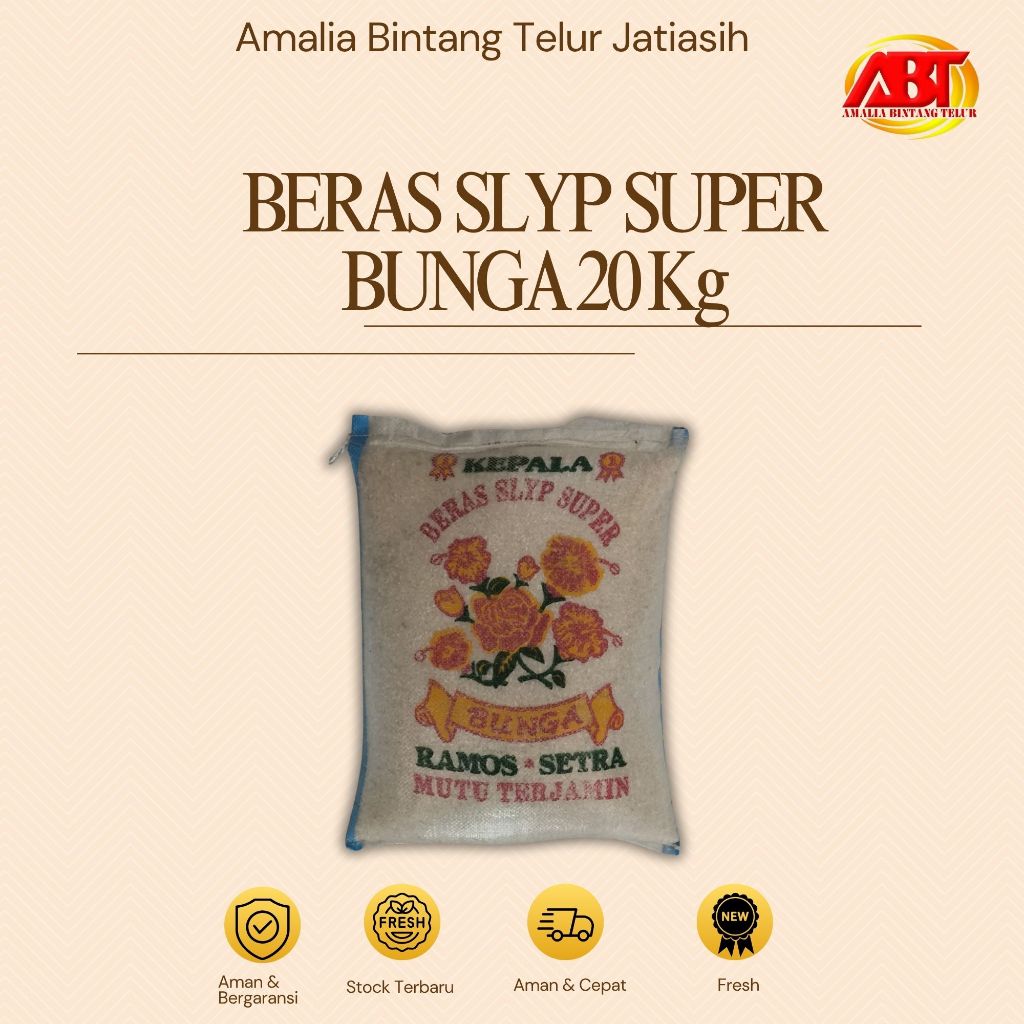 

ABT JATIASIH - Beras Pulen Cap Bunga 20kg (BERKUALITAS-CEPAT-BERGARANSI)