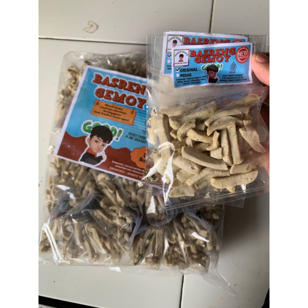 

Basreng Gemoy Paket Usaha Kemasan 2000