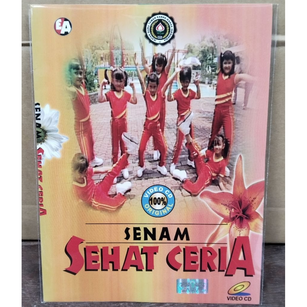 kaset vcd original senam sehat ceria