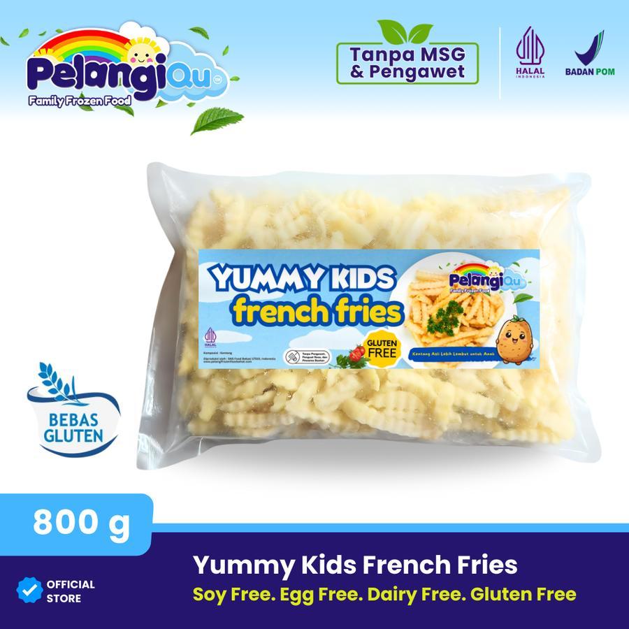 

Yummy French Fries Kids – Kentang khusus finger food anak gluten free, egg free, non pengawet (800g)